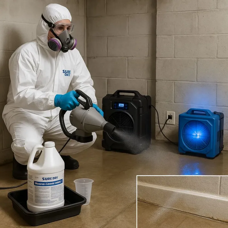 Sanitization and Odor Removal process in Grape Creek, TX