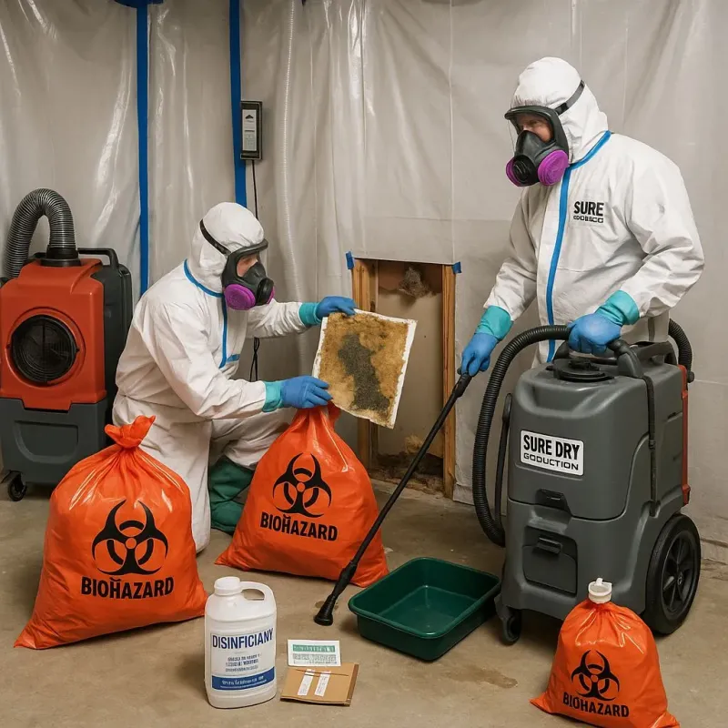 Contaminated Water Handling Protocols process in Grape Creek, TX