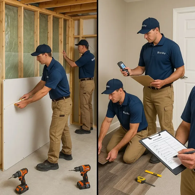 Repairs and Reconstruction process in Grape Creek, TX