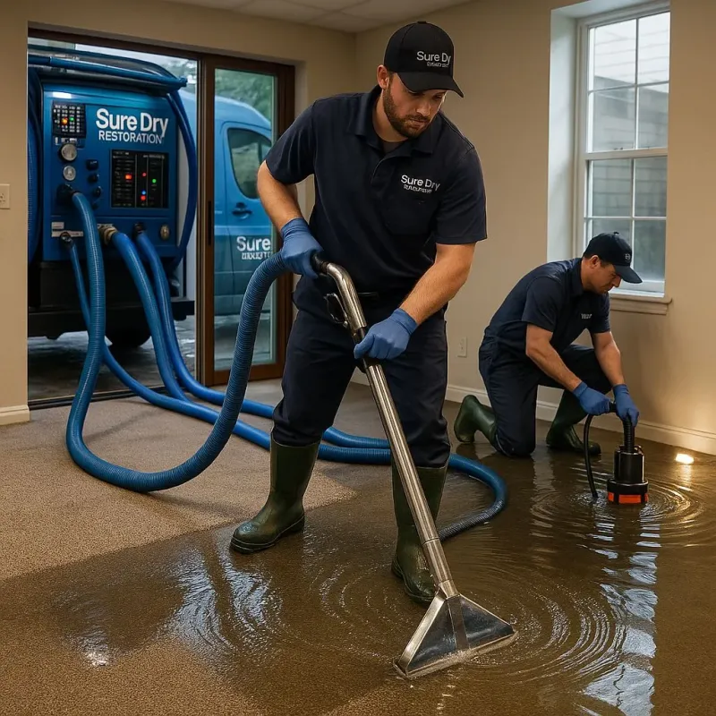 Water Extraction and Removal process in Grape Creek, TX